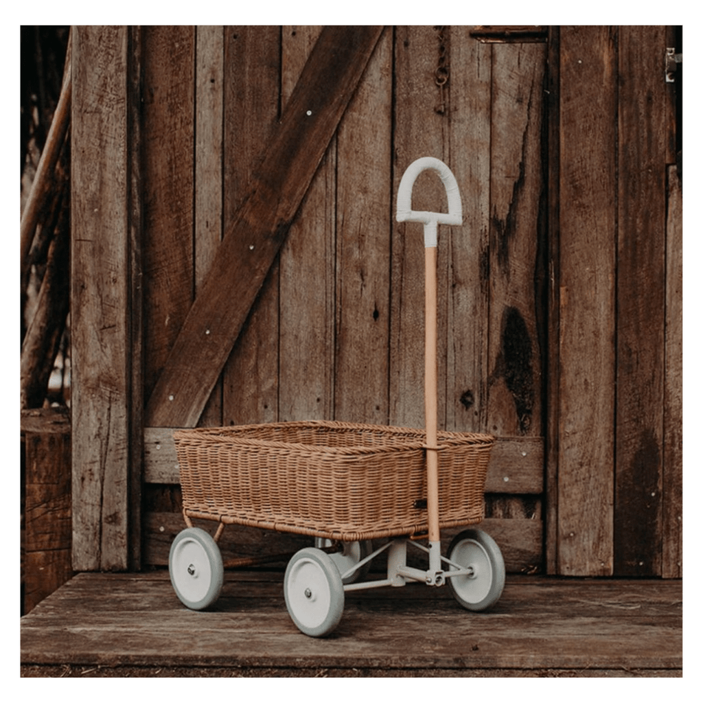 Olli Ella 3 Plus Rattan Wonder Wagon - Natural