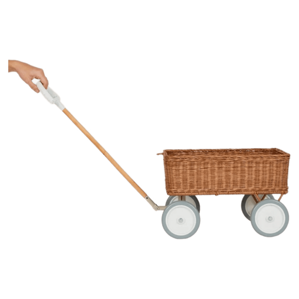 Olli Ella 3 Plus Rattan Wonder Wagon - Natural