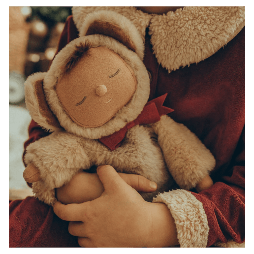 Olli Ella Birth Plus Cozy Dinkum - Teddy Crumble