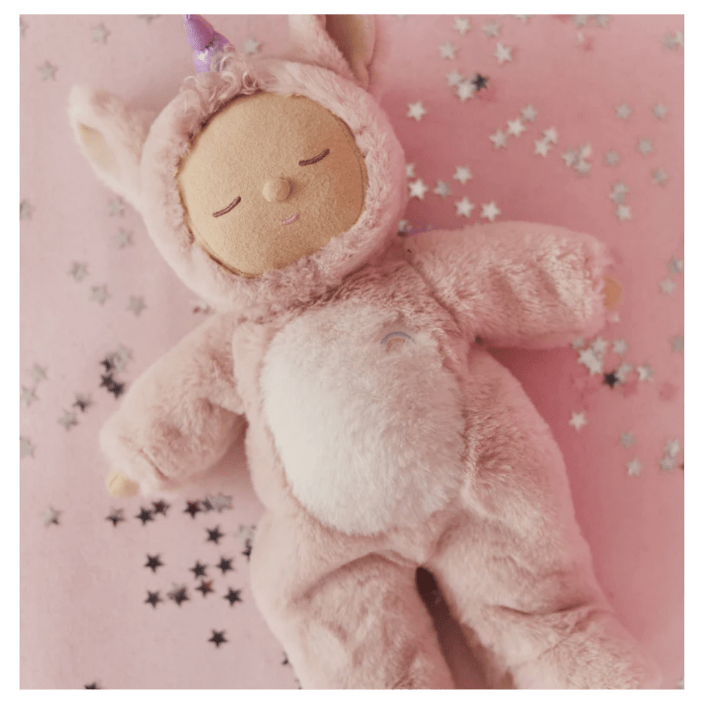 Olli Ella Birth Plus Cozy Dinkum Unicorn - Sugarpie