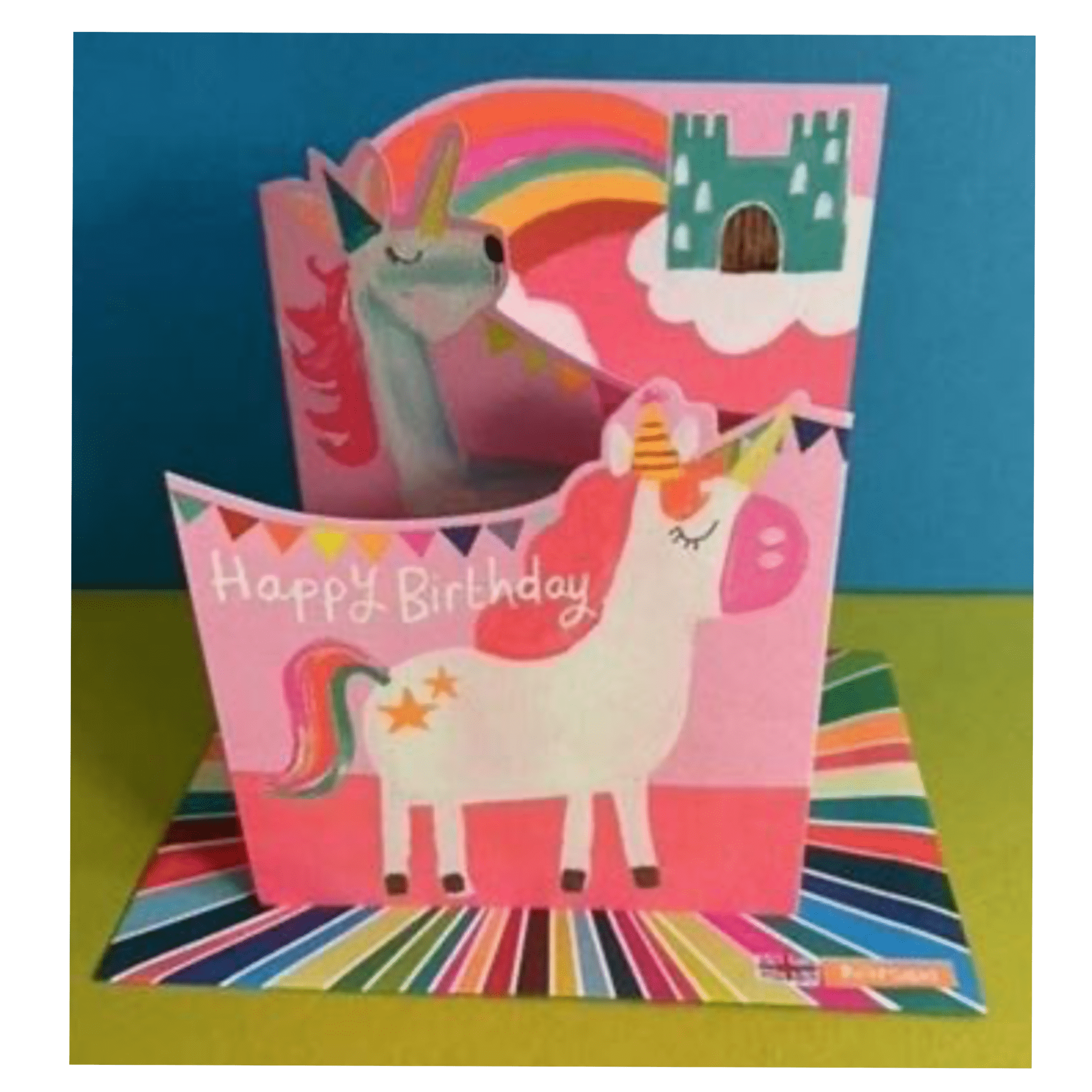 Paper Salad 12 Mths Plus Greeting Card - Unicorn