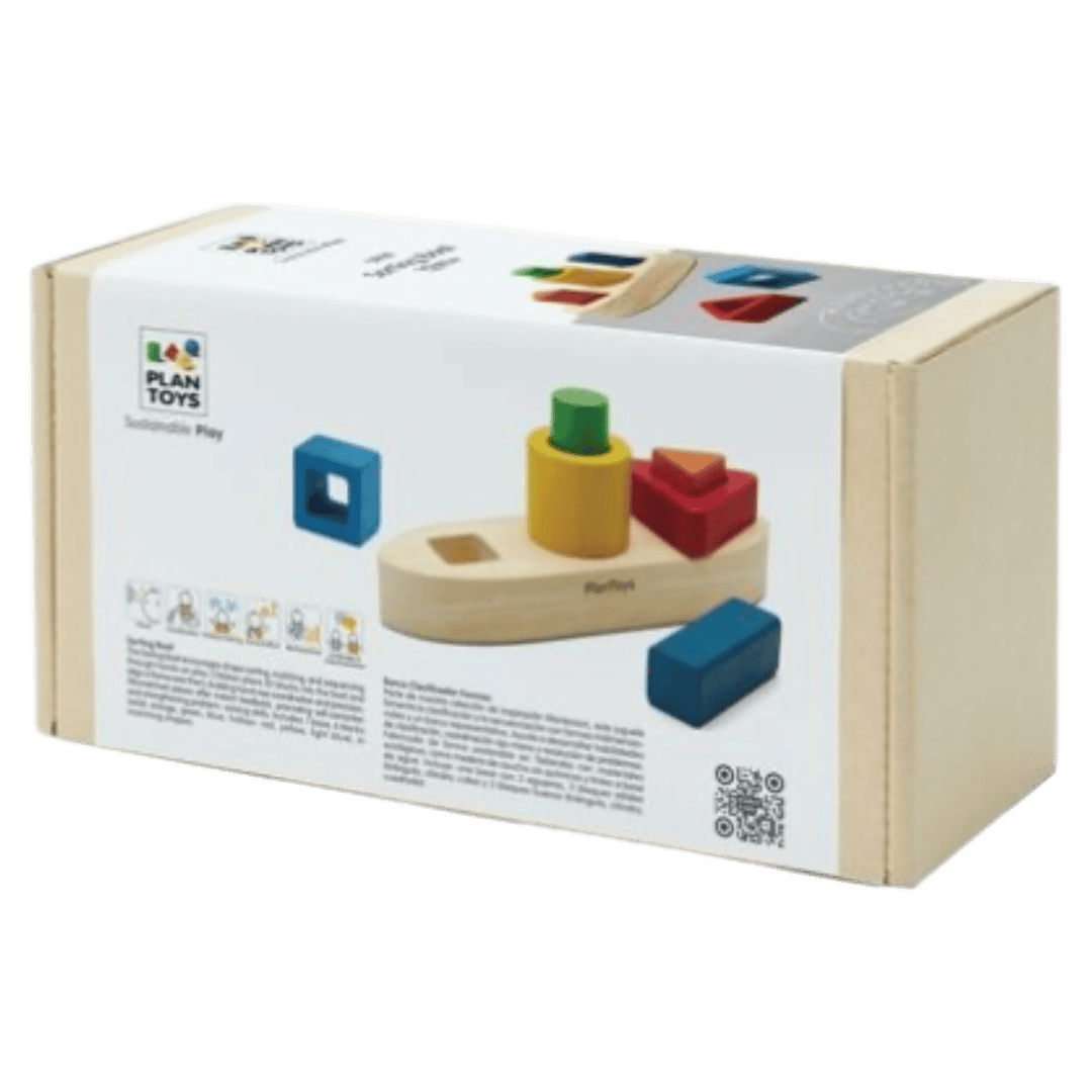 Plan Toys 12 Months Plus Sorting Boat