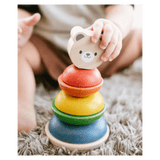 Plan Toys 12 Months Plus Stacking Ring Bear