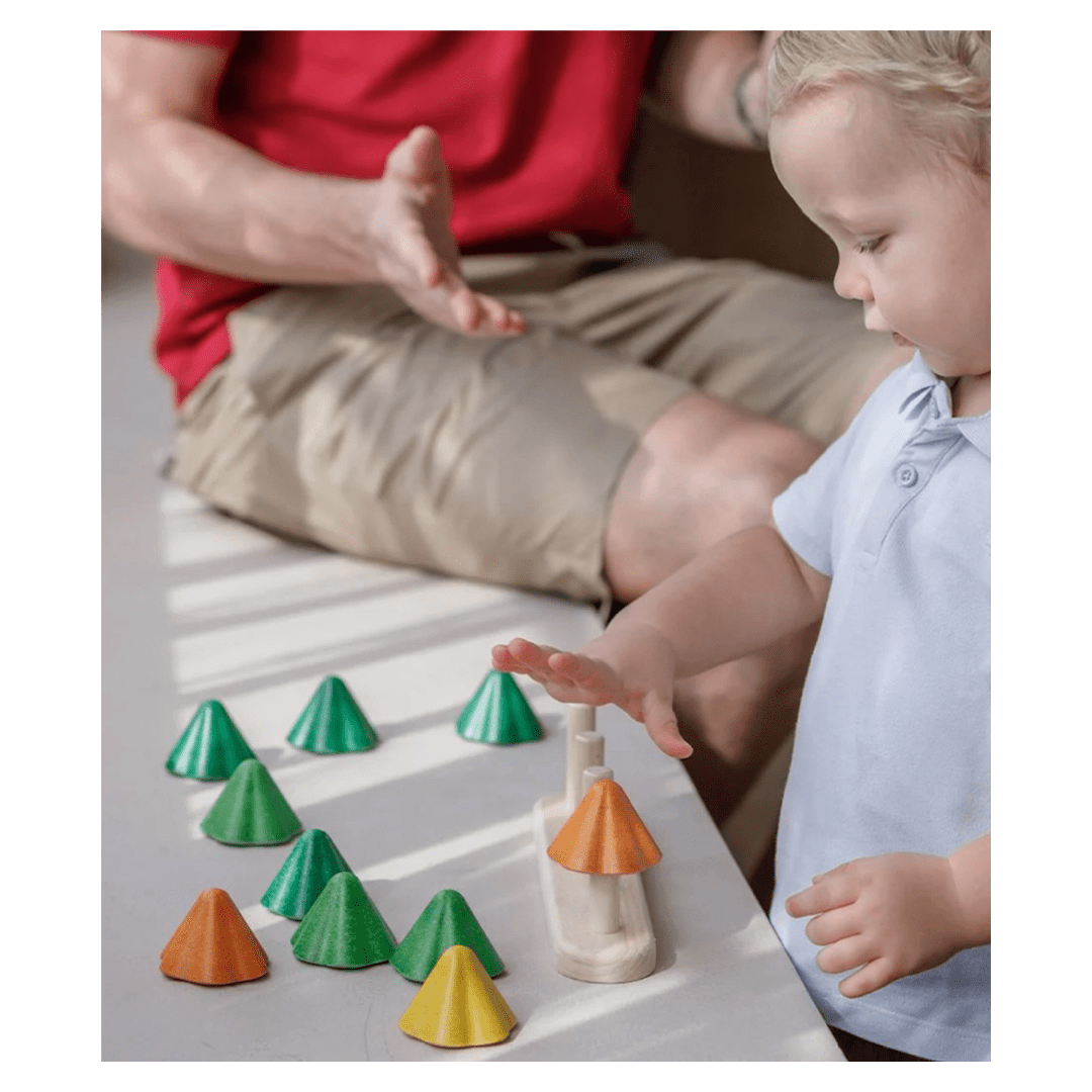 Plan Toys 18 Months Plus Sort & Count Trees