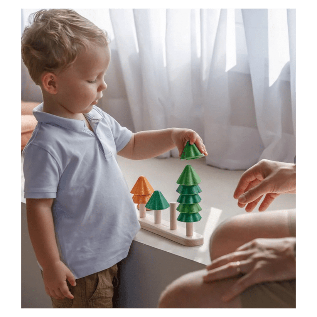 Plan Toys 18 Months Plus Sort & Count Trees