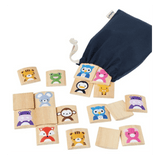Plan Toys 2 Plus Animals Memo