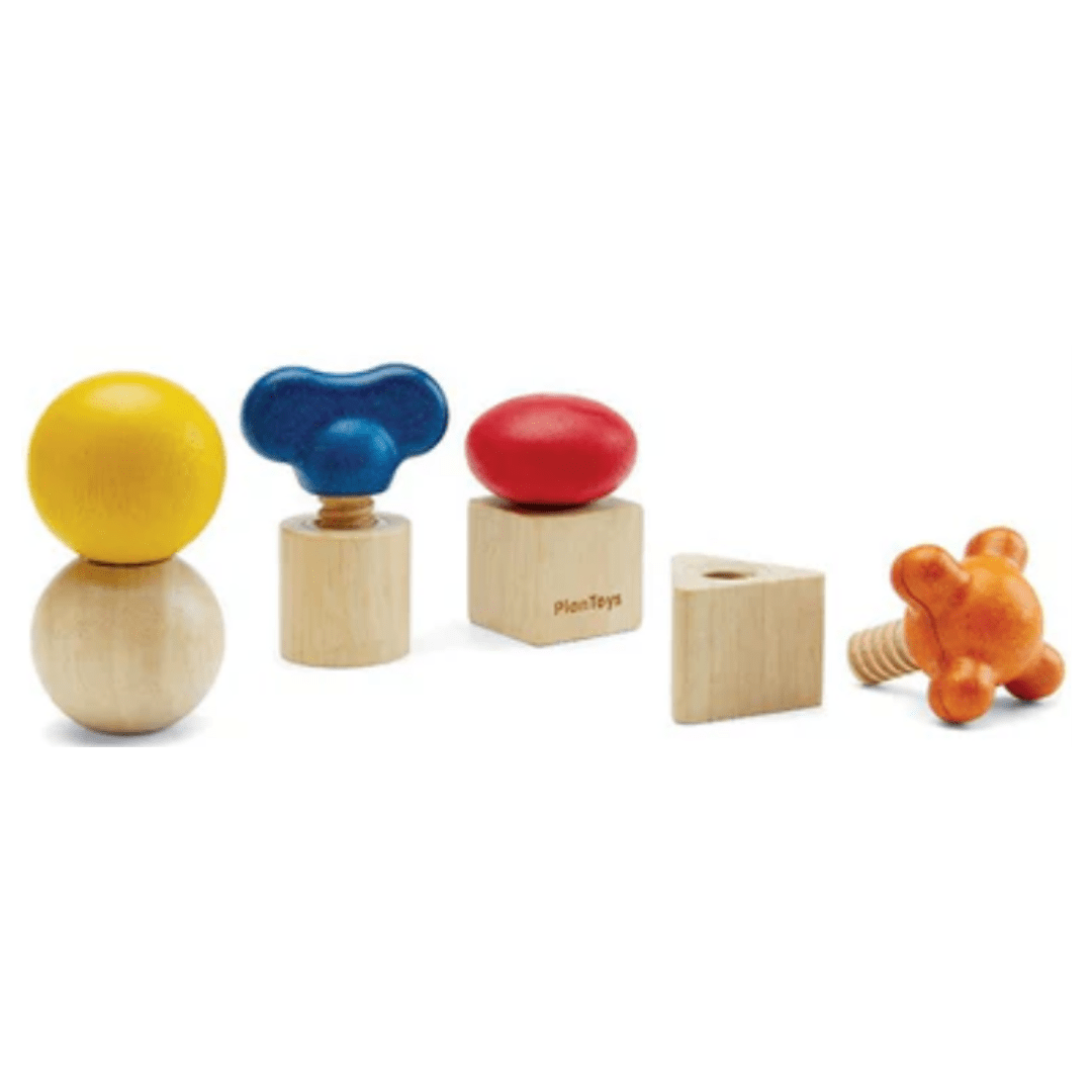 Plan Toys 2 Plus Nuts & Bolts