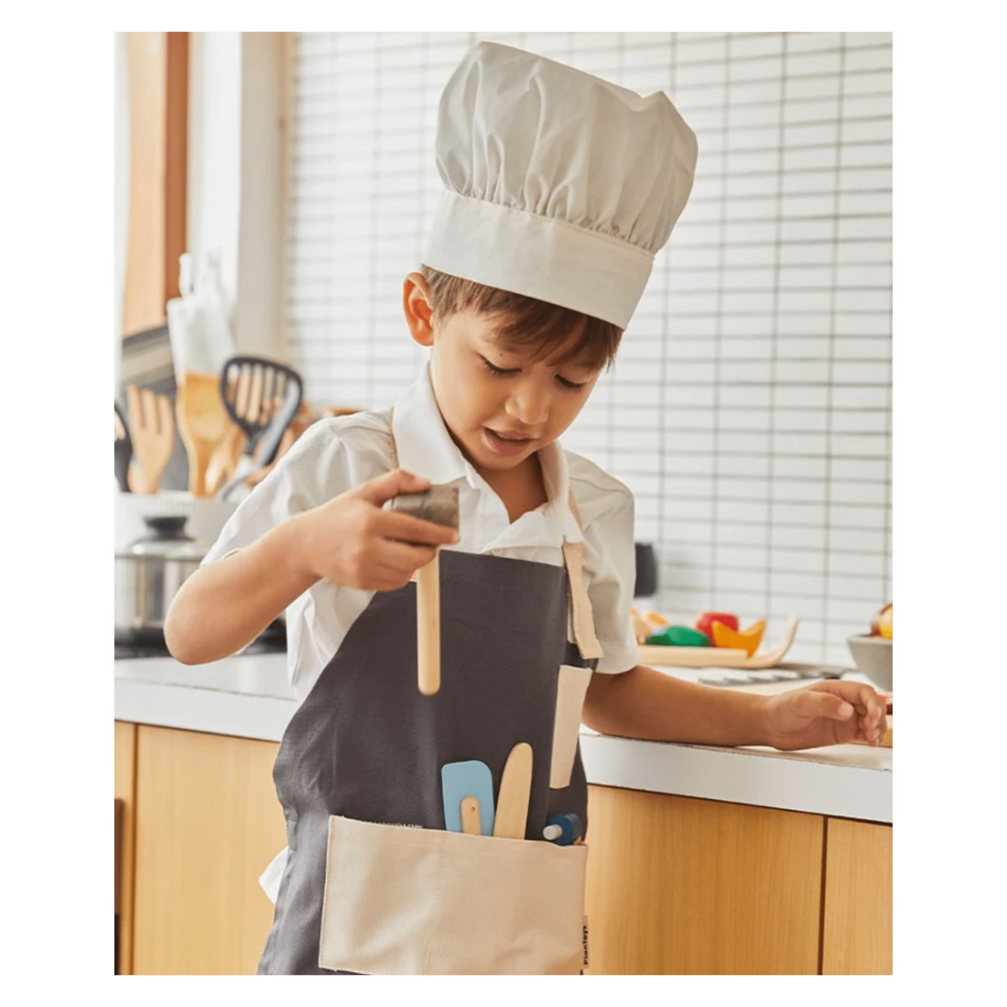 Plan Toys 3 Plus Chef Set Wooden