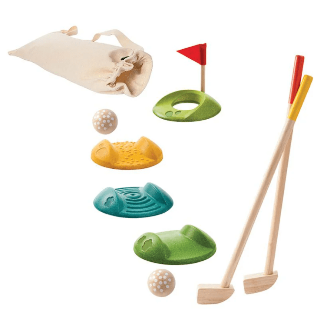Plan Toys 3 Plus Mini Golf Full Set