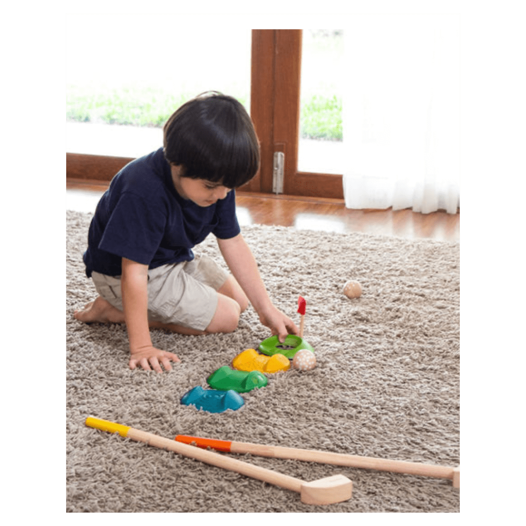 Plan Toys 3 Plus Mini Golf Full Set
