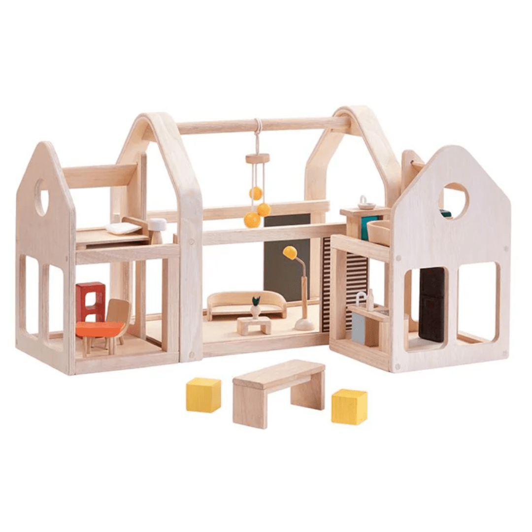 Plan Toys 3 Plus Slide N Go Dollhouse