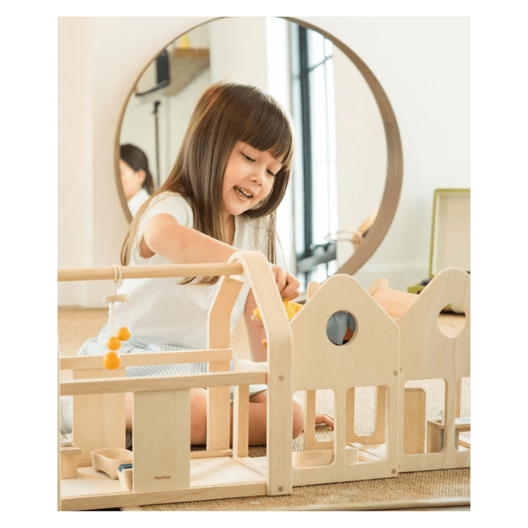 Plan Toys 3 Plus Slide N Go Dollhouse