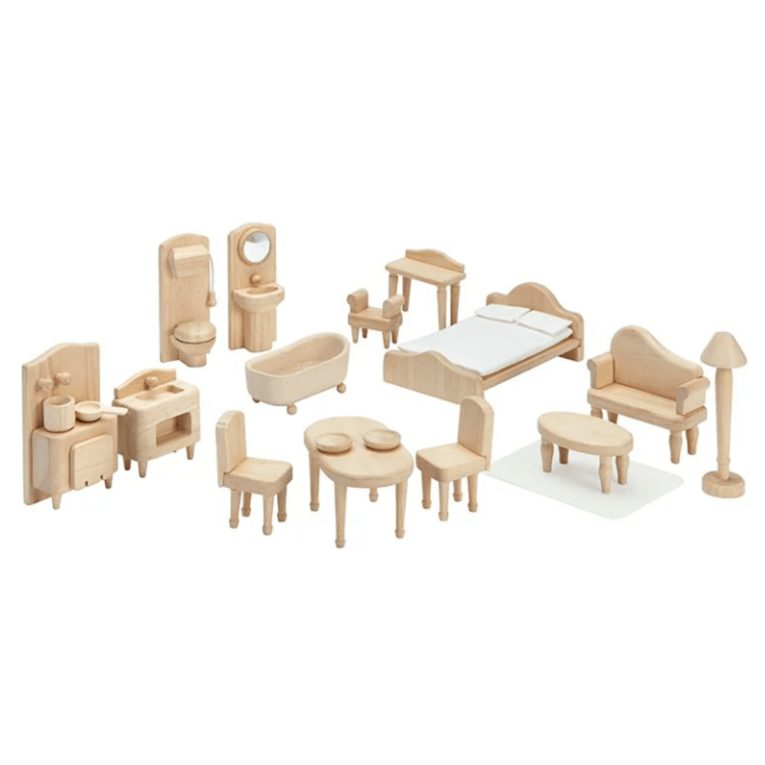 Plan Toys 3 Plus Victorian Furniture Set
