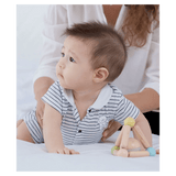 Plan Toys 6 Mths Plus Triangle Clutching Toy - Pastel