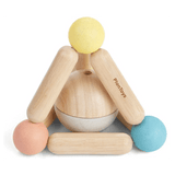 Plan Toys 6 Mths Plus Triangle Clutching Toy - Pastel