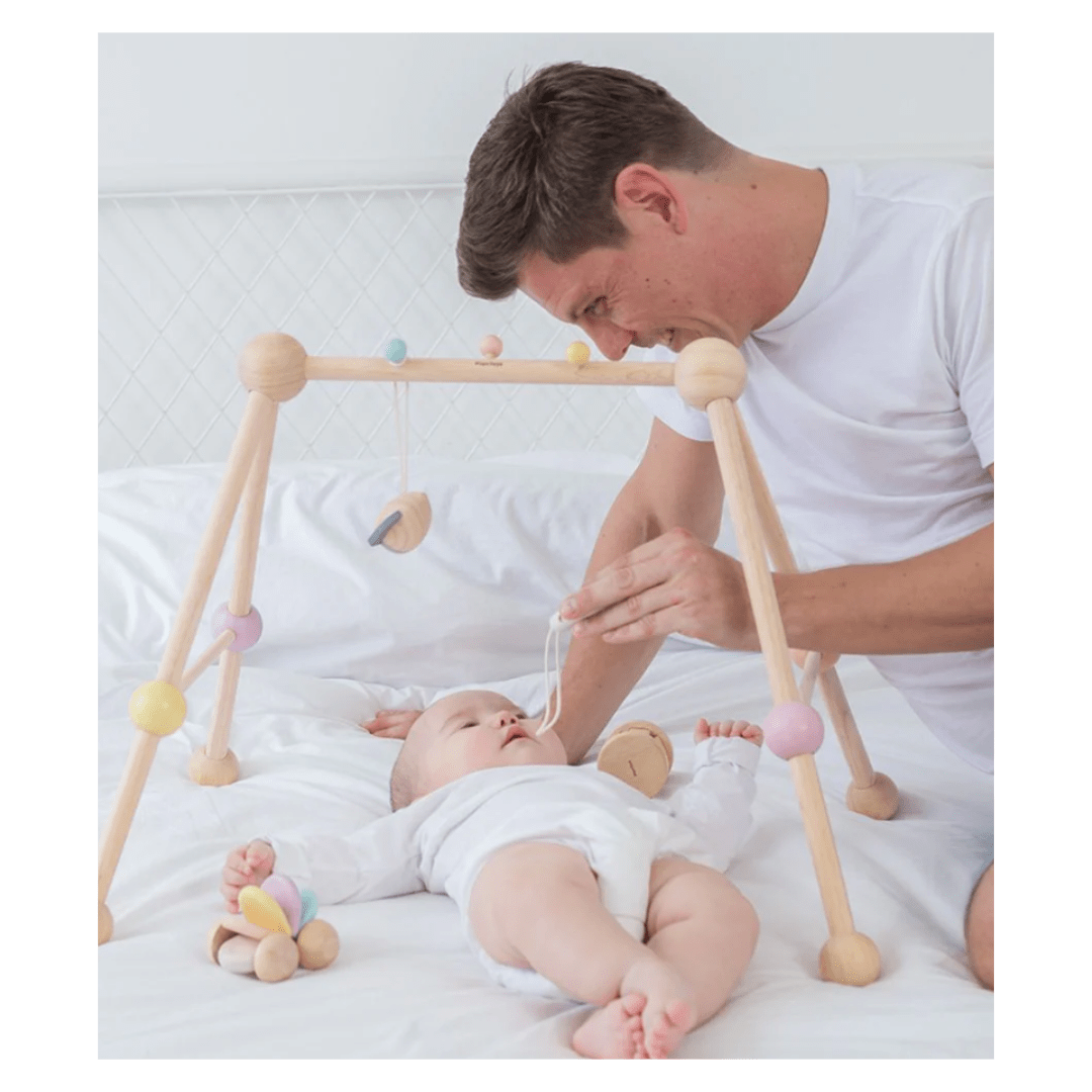 Plan Toys Birth Plus Play Gym - Pastel