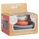 Playground 10 Months Plus Silicone Boat Stacking Toy