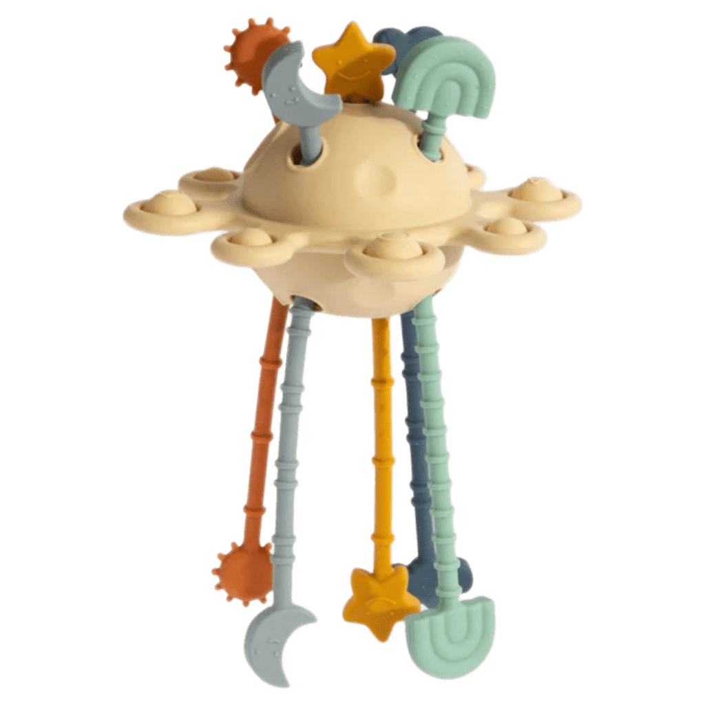 Playground 10 Months Plus Silicone Zippy Activity Toy - Jimmy