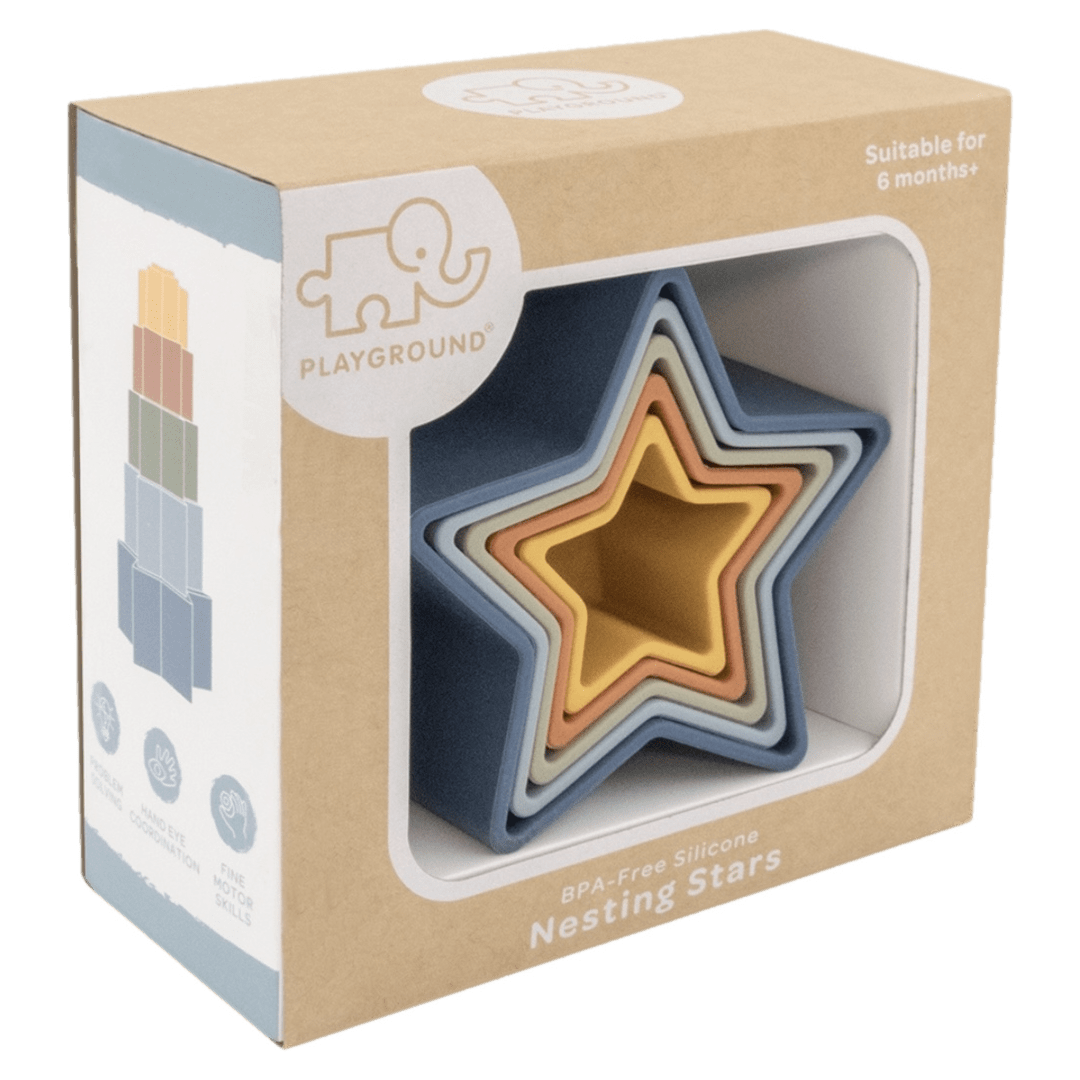 Playground 6 Months Plus Nesting Stars