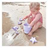 Playground 6 Mths Plus Silicone 8Pc Bucket & Spade Set - Lilac
