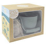Playground 6 Mths Plus Silicone 8Pc Bucket & Spade Set - Sage