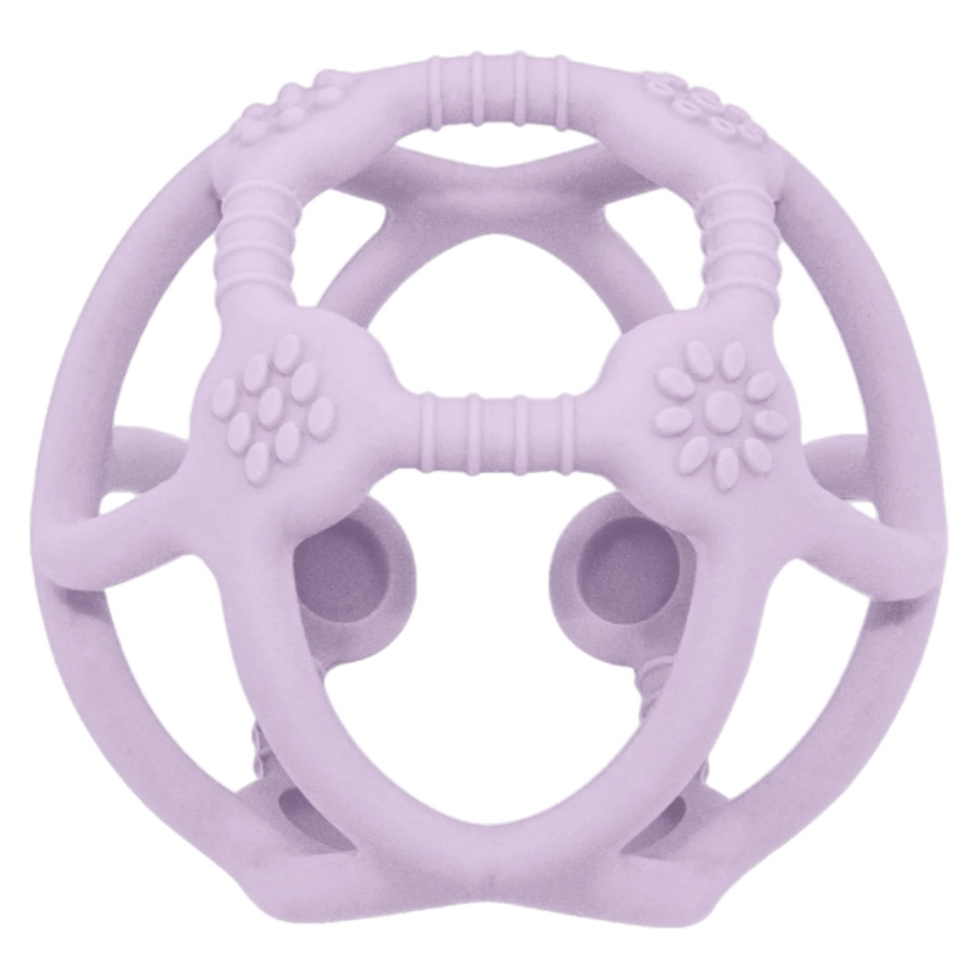 Playground Birth Plus Silicone Teething Ball - Light Purple