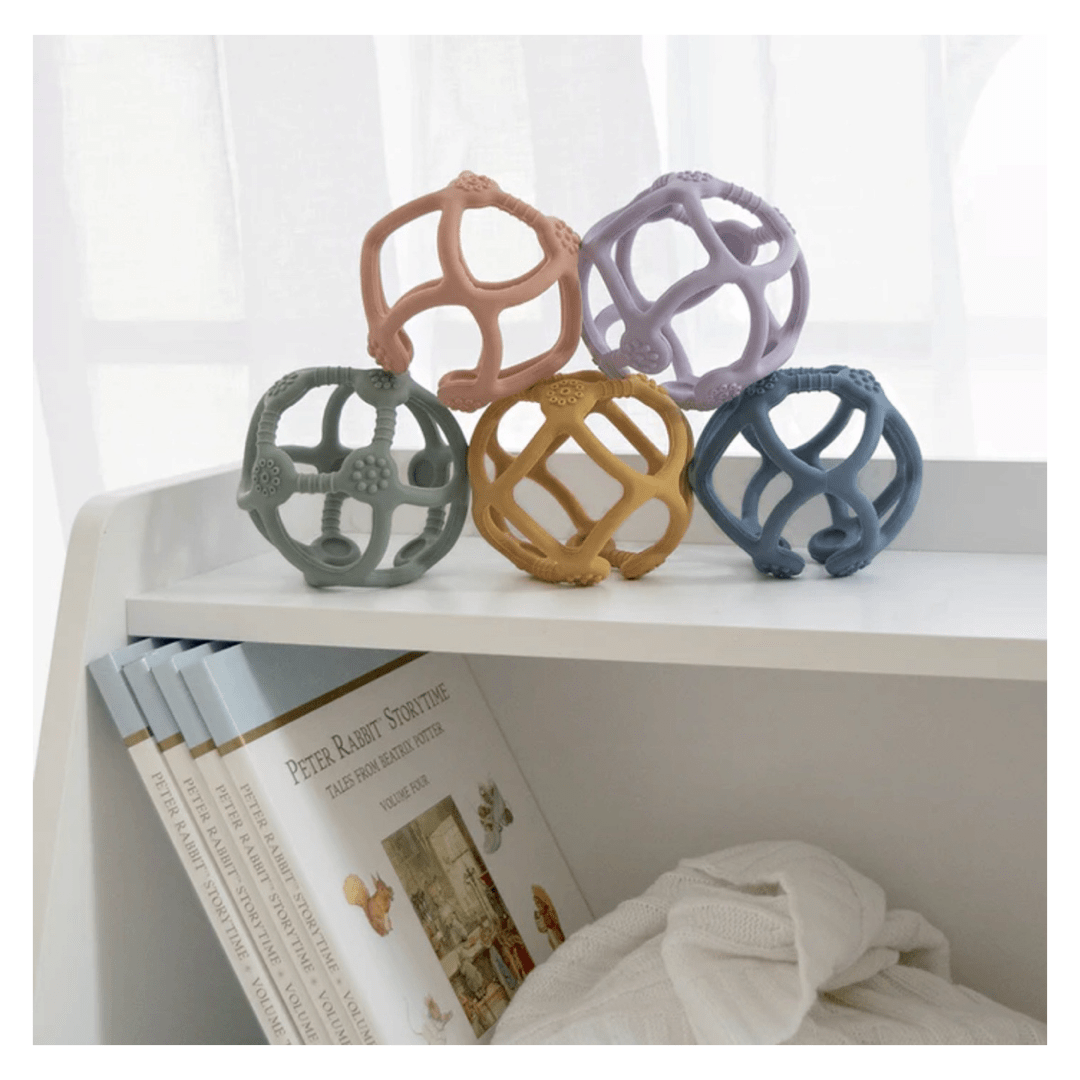 Playground Birth Plus Silicone Teething Ball - Light Purple