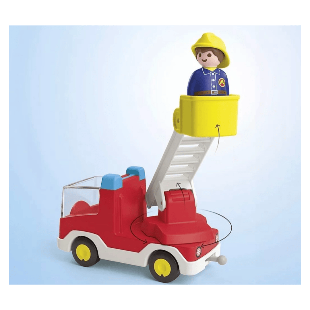 Playmobil 12 Months Plus Junior - Ladder Unit Fire Truck