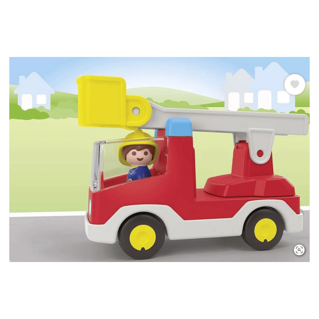 Playmobil 12 Months Plus Junior - Ladder Unit Fire Truck