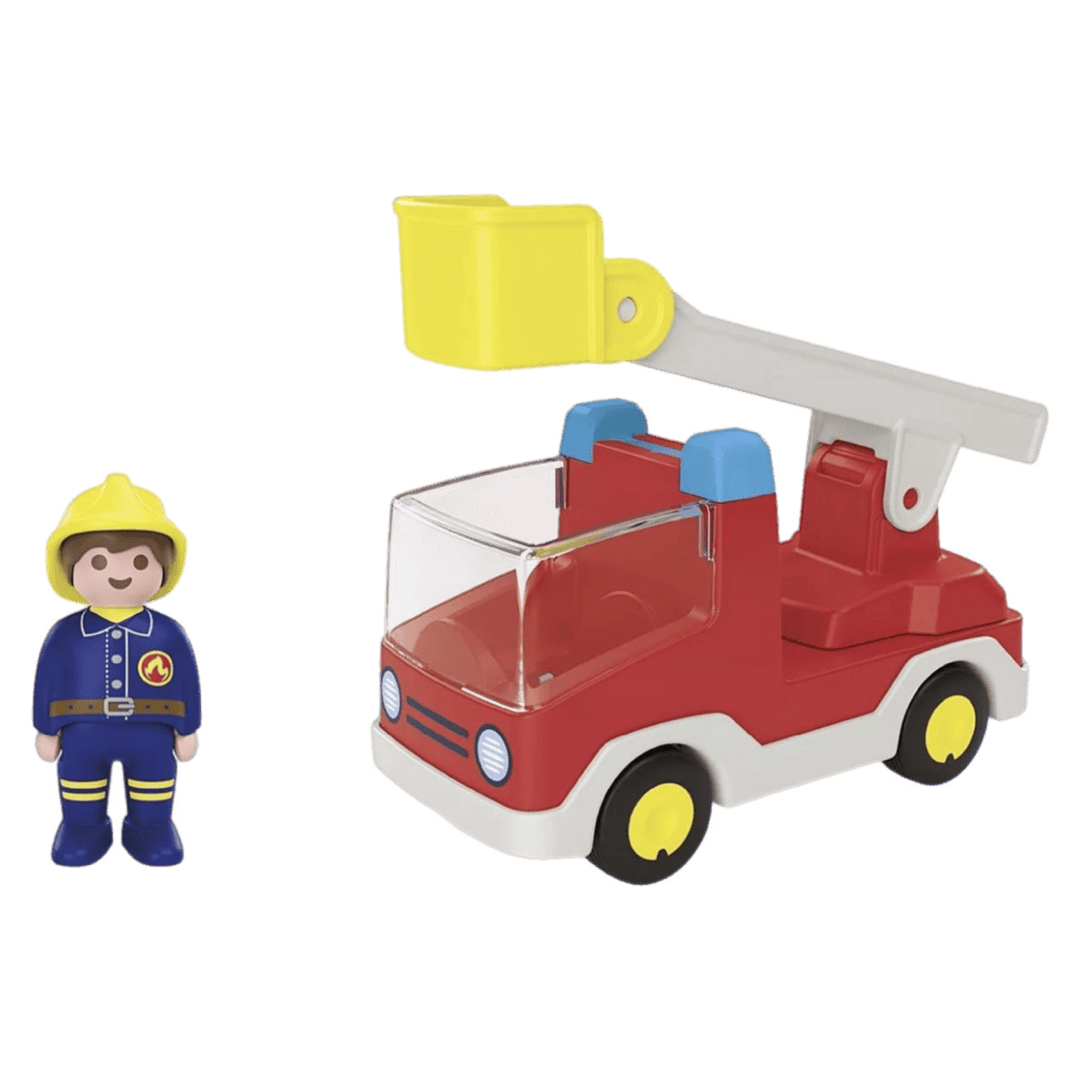 Playmobil 12 Months Plus Junior - Ladder Unit Fire Truck