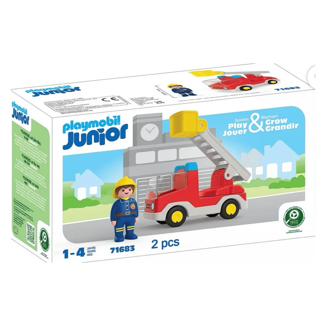 Playmobil 12 Months Plus Junior - Ladder Unit Fire Truck