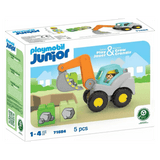 Playmobil 12 Months Plus Junior - Shovel Excavator