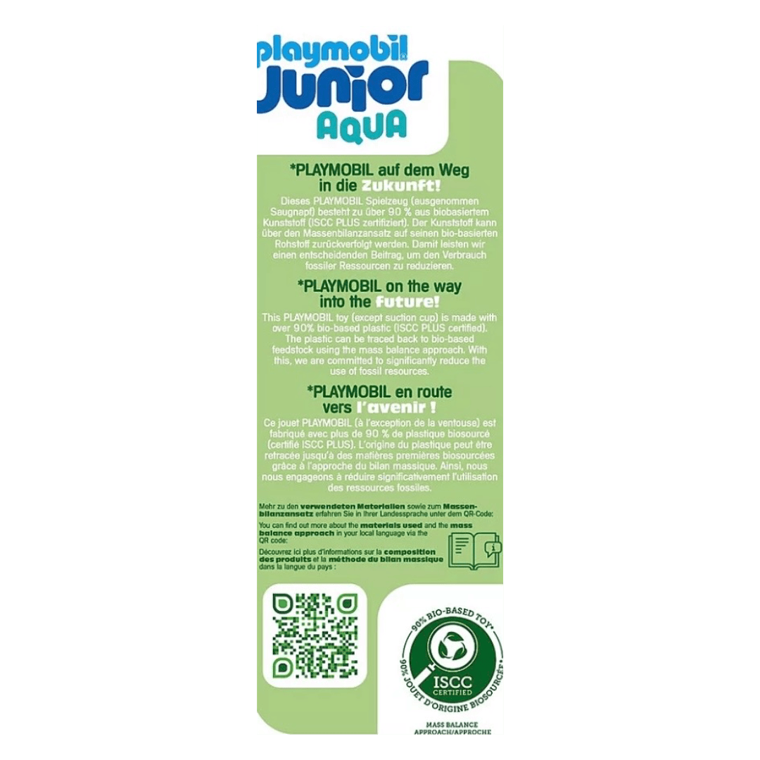 Playmobil 18 Months Plus Junior Aqua - Water Slide Sea Animal