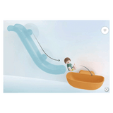 Playmobil 18 Months Plus Junior Aqua - Water Slide Sea Animal