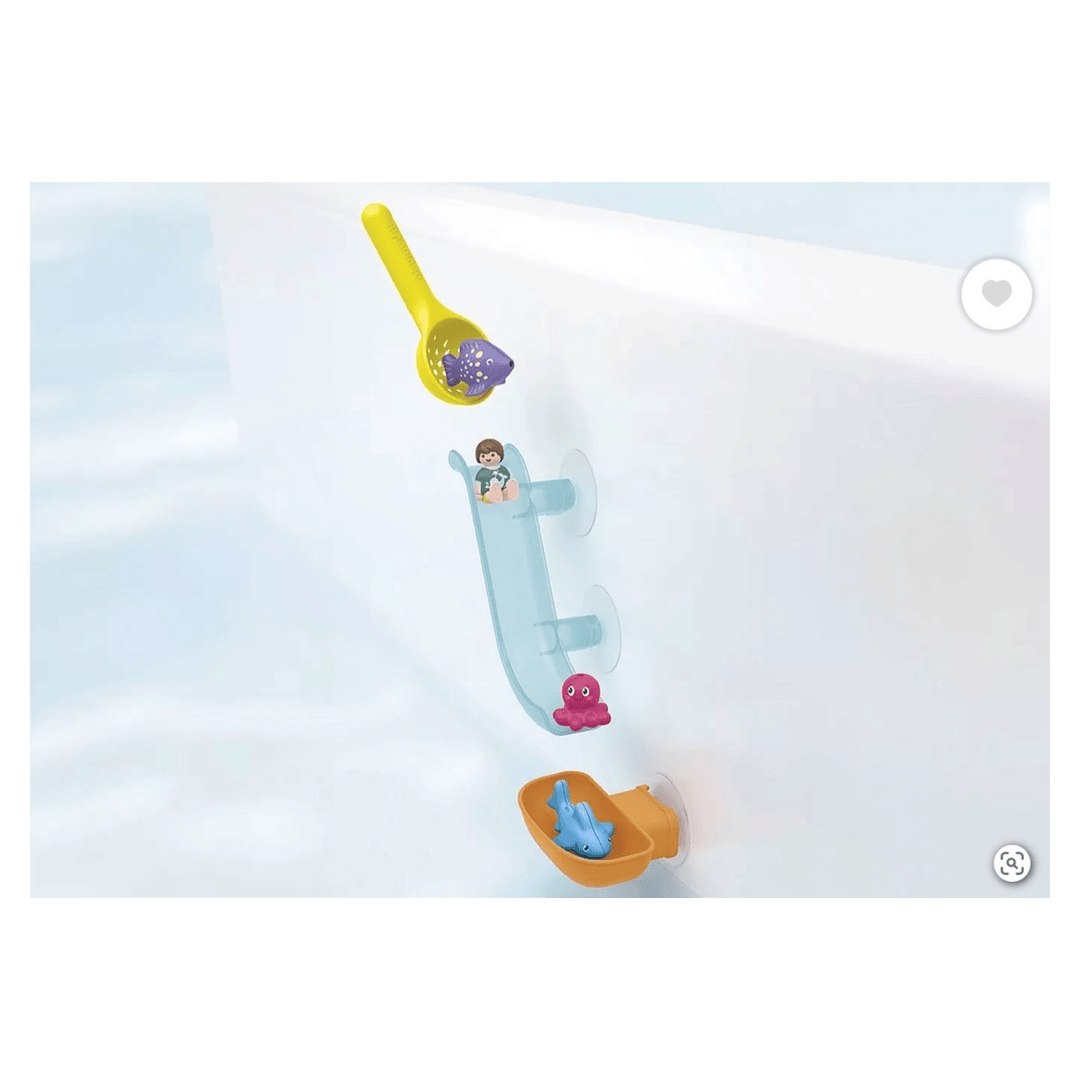 Playmobil 18 Months Plus Junior Aqua - Water Slide Sea Animal
