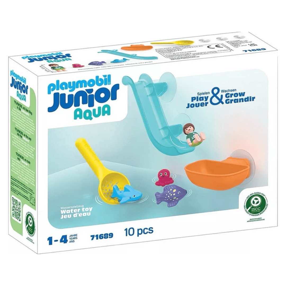 Playmobil 18 Months Plus Junior Aqua - Water Slide Sea Animal