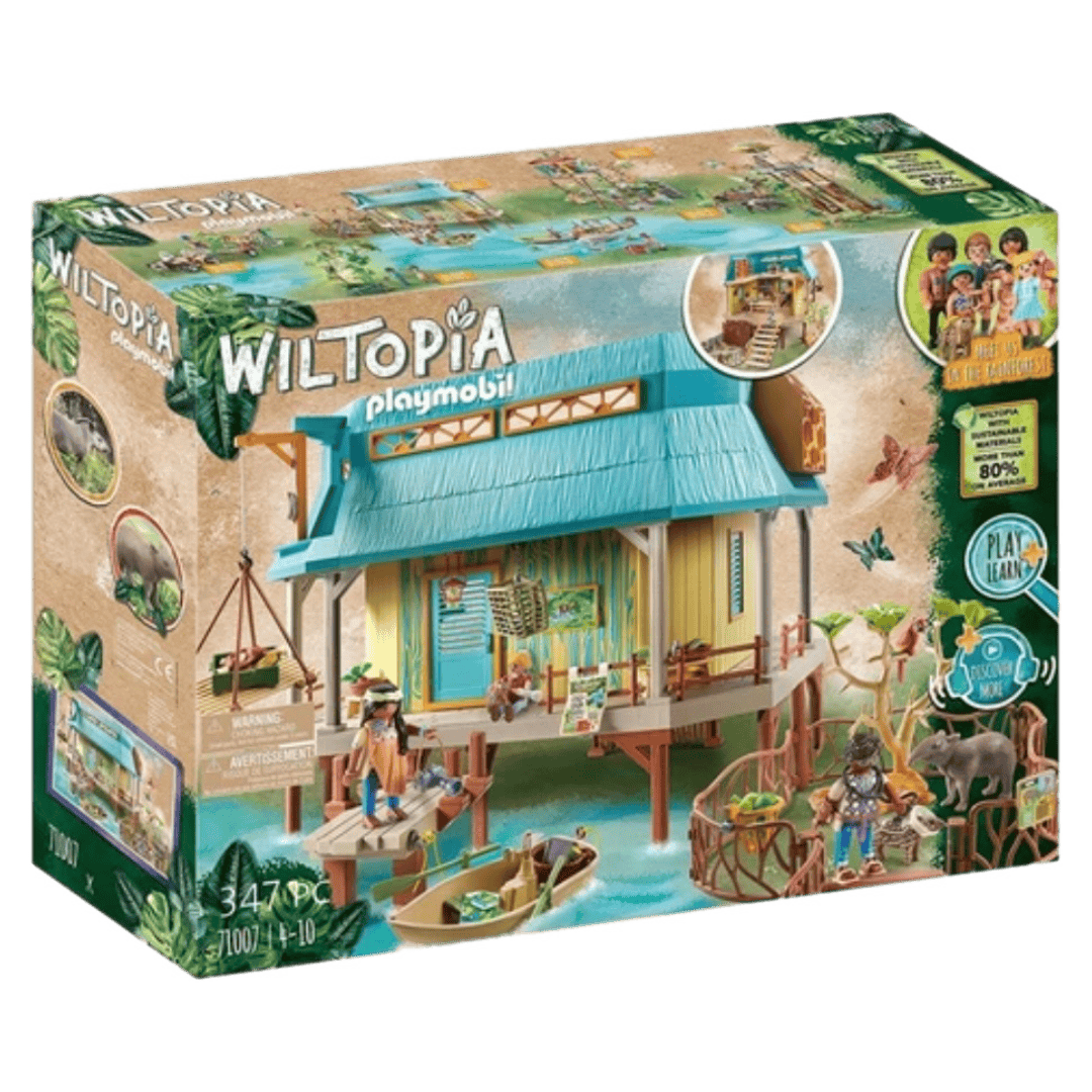 Playmobil 3 Plus Wiltopia - Animal Care Station