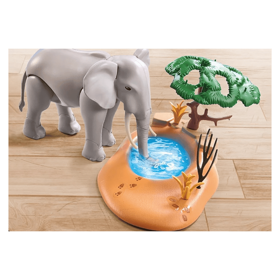 Playmobil 3 Plus Wiltopia - Elephant at the Waterhole