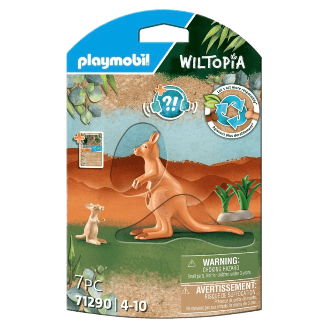 Playmobil 3 Plus Wiltopia - Kangaroo with Joey