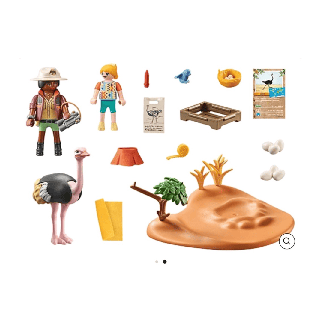 Playmobil 3 Plus Wiltopia - Ostrich Nest