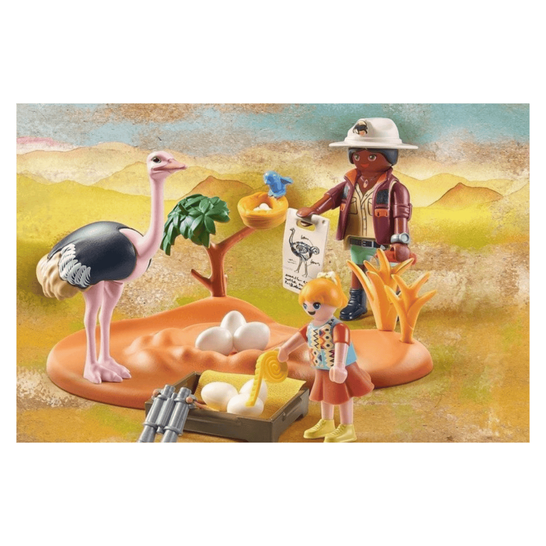 Playmobil 3 Plus Wiltopia - Ostrich Nest