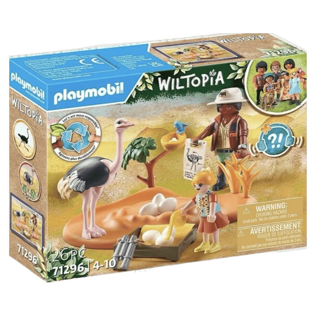 Playmobil 3 Plus Wiltopia - Ostrich Nest