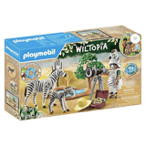 Playmobil 3 Plus Wiltopia - Photographer with Zebras