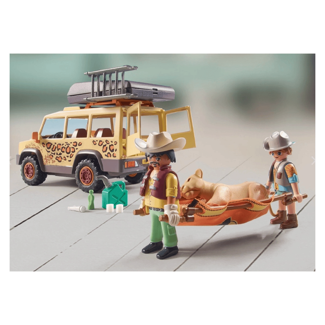 Playmobil 3 Plus Wiltopia - Rescue All-Terrain Vehicle