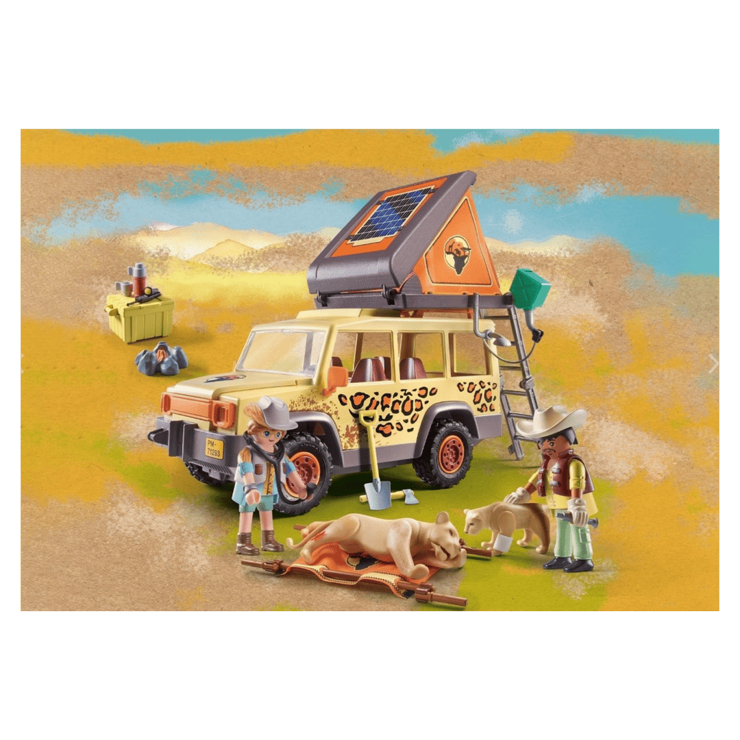 Playmobil 3 Plus Wiltopia - Rescue All-Terrain Vehicle