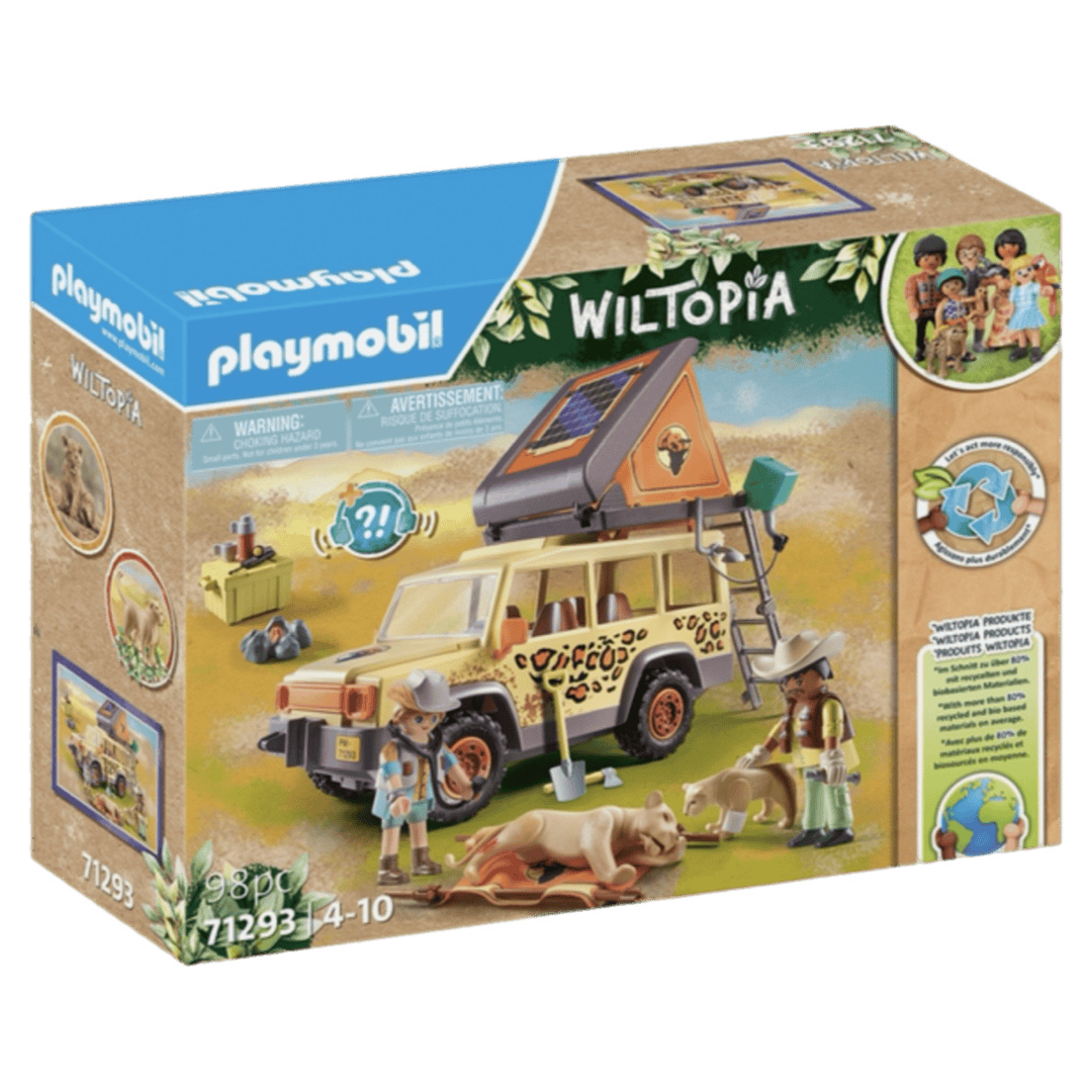 Playmobil 3 Plus Wiltopia - Rescue All-Terrain Vehicle