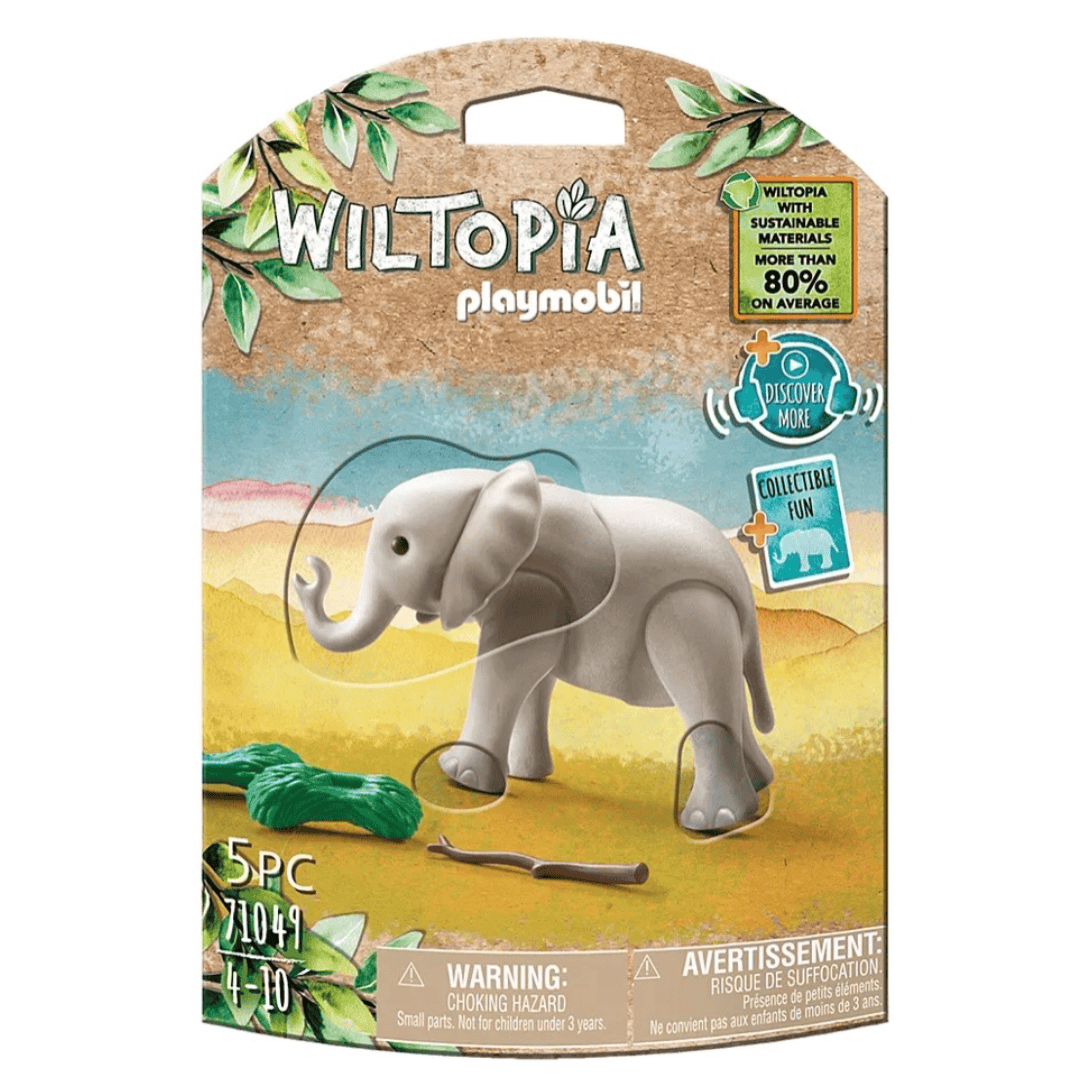 Playmobil 3 Plus Wiltopia - Young Elephant