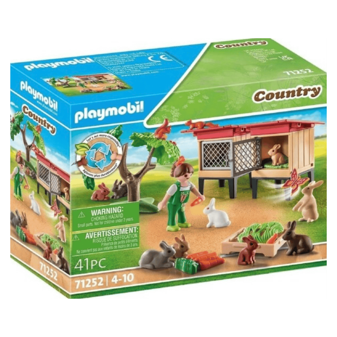 Playmobil 4 Plus Country - Rabbit Hutch