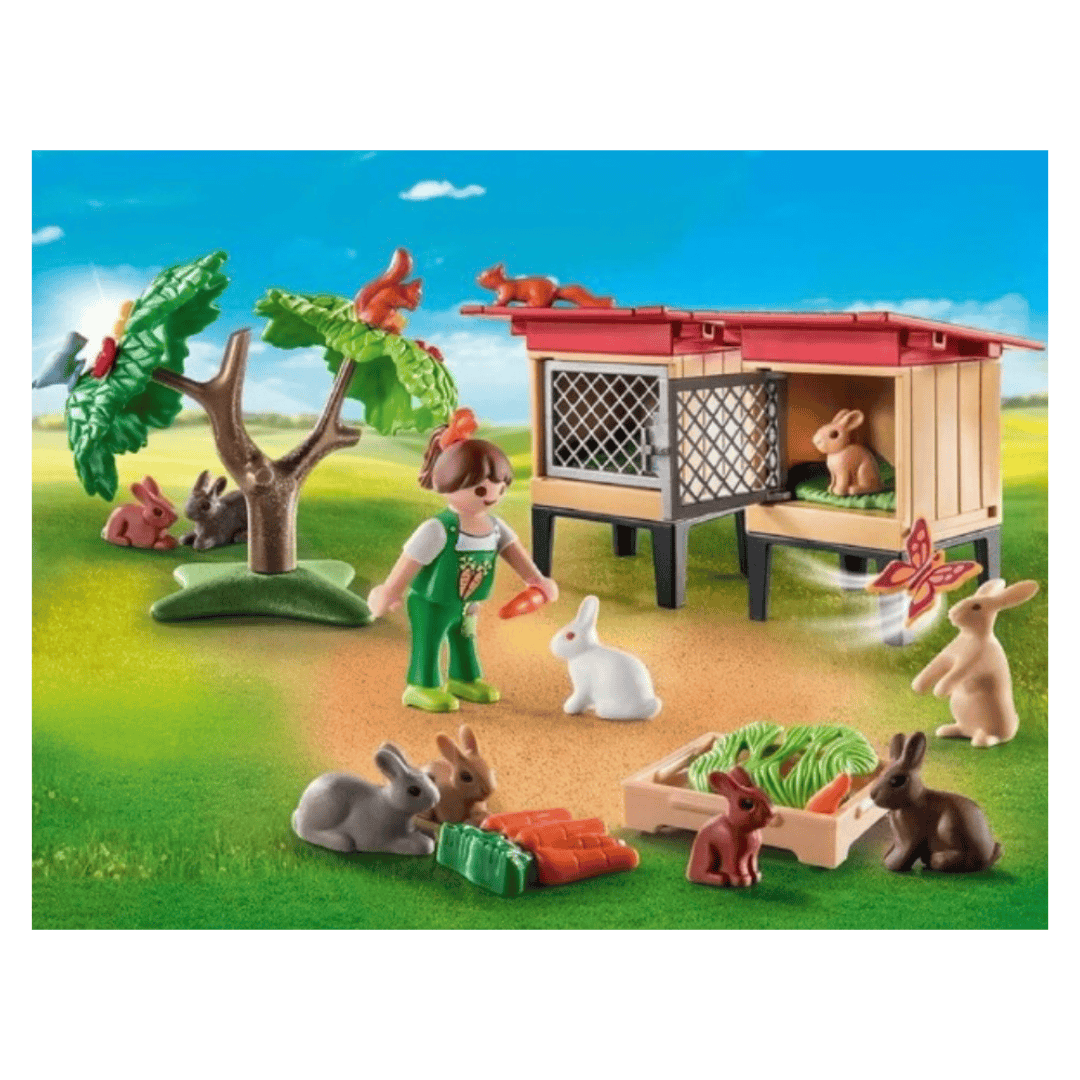 Playmobil 4 Plus Country - Rabbit Hutch