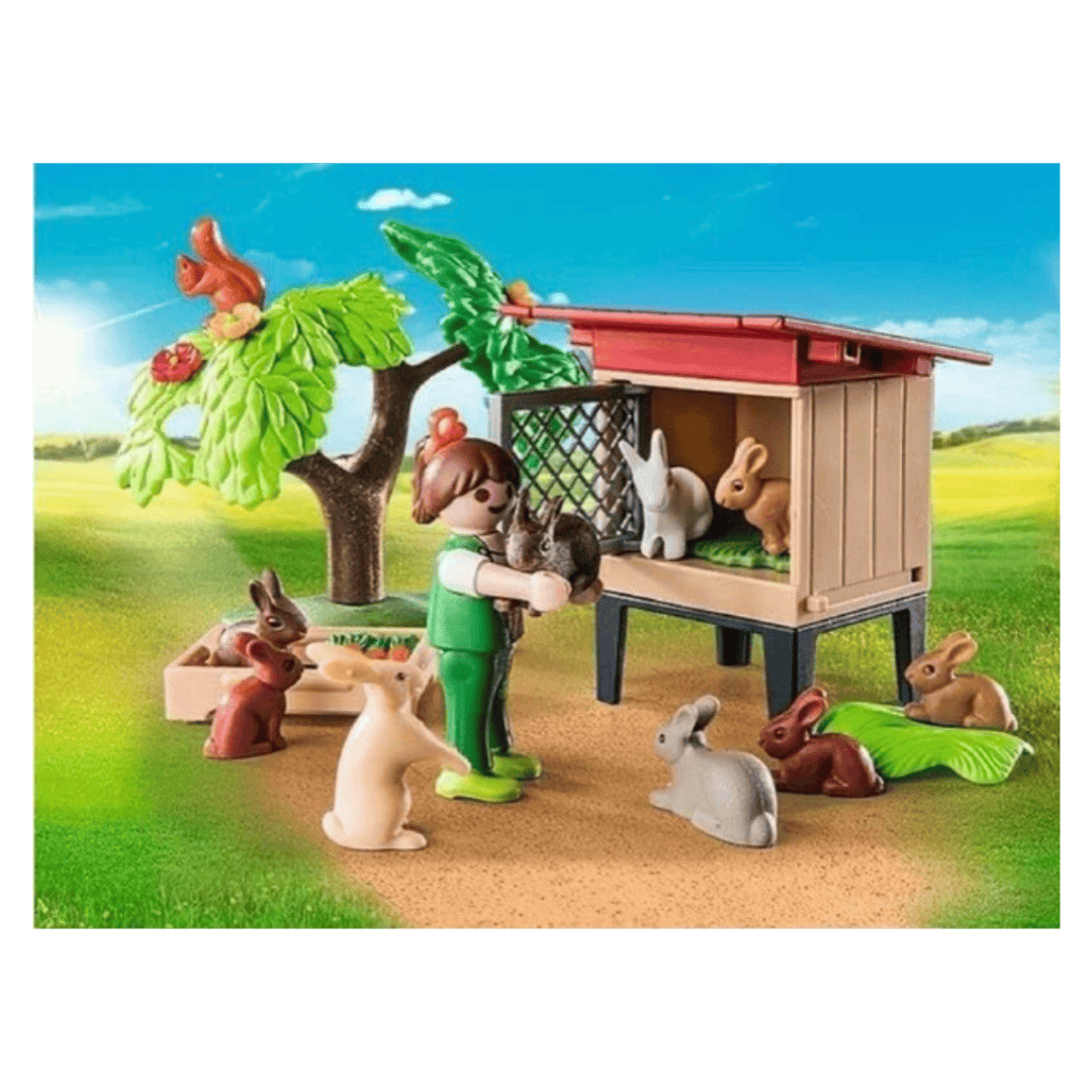 Playmobil 4 Plus Country - Rabbit Hutch